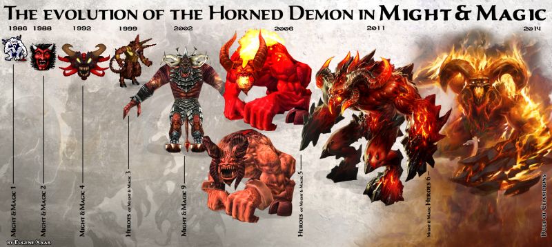 horned deamon might and magic