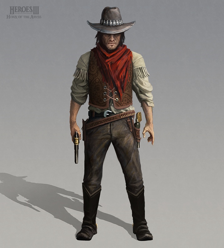 Gunslinger: concept, by Docent Picolan 