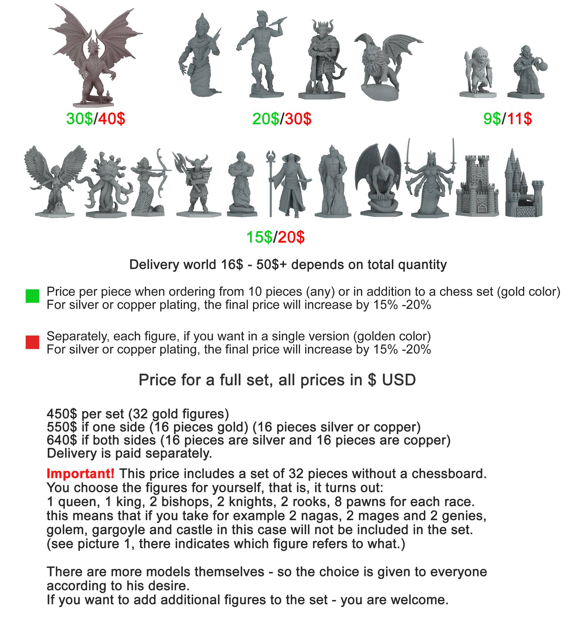 heroes chess pricing