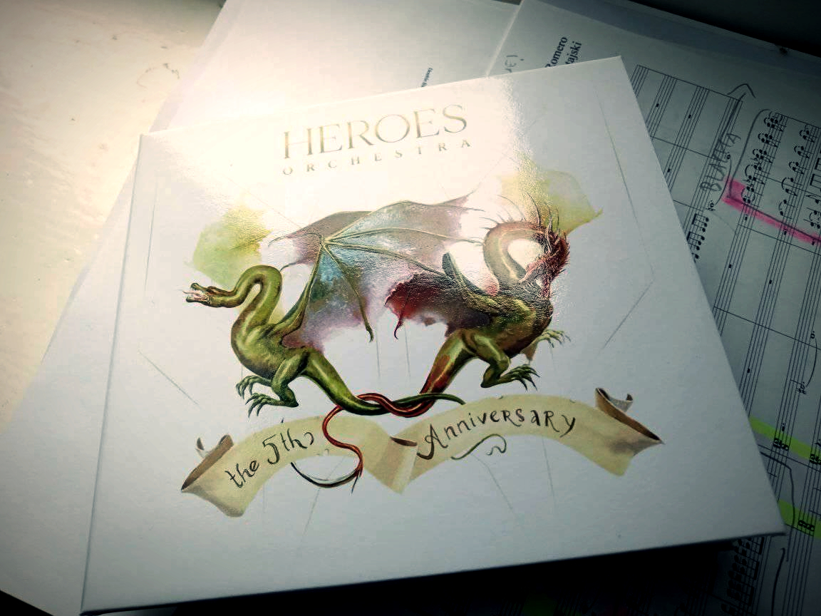 Heroes Orchestra will send their 5th anniversary CD of music from Heroes 3