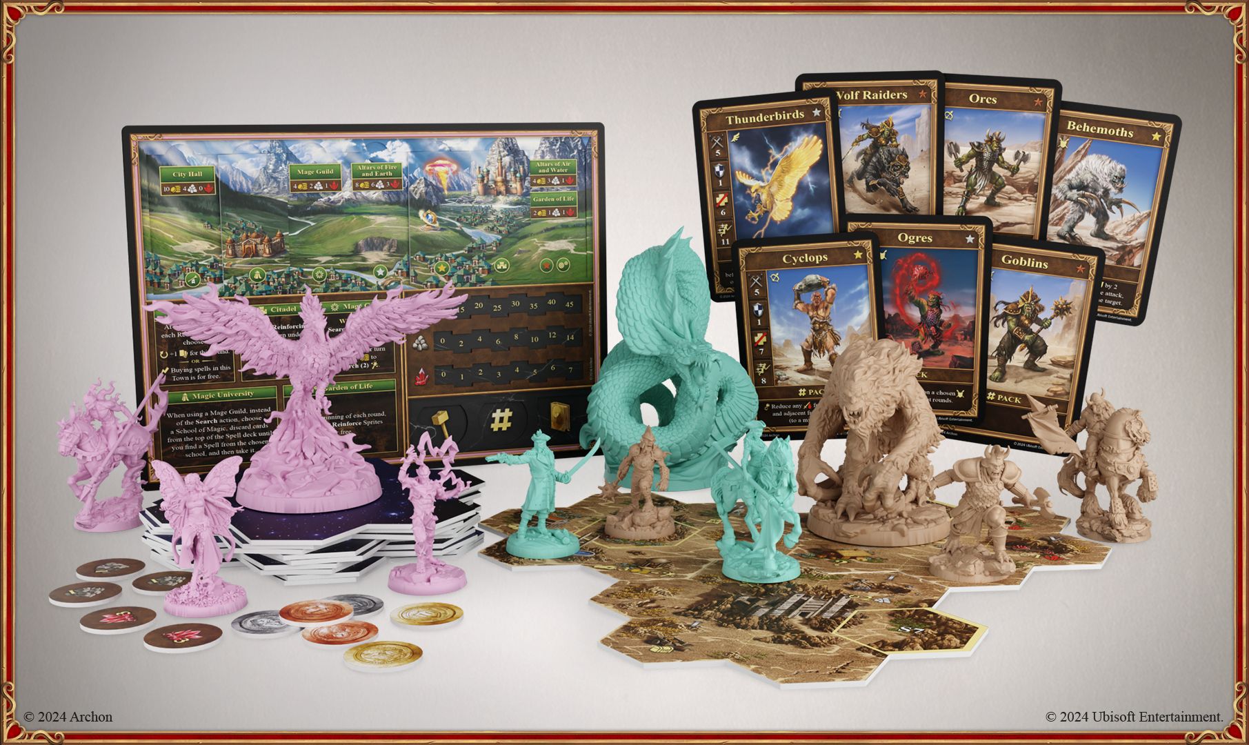 Heroes of Might & Magic III: The Board Game will be available on Gamefound with three exciting new expansions!