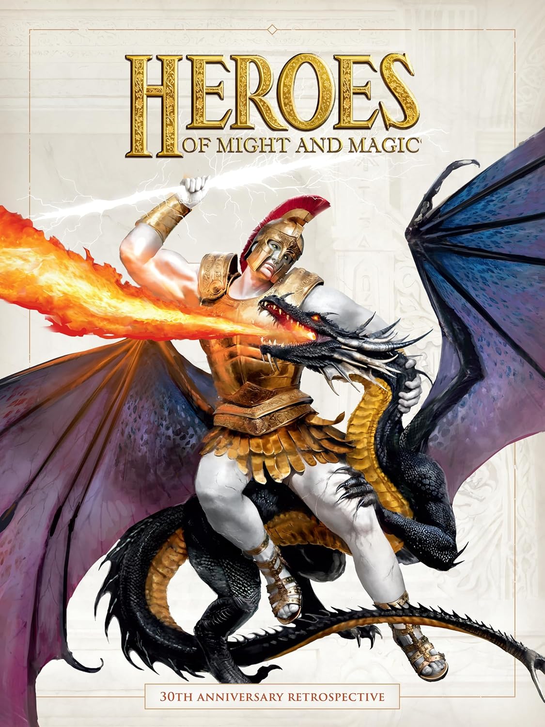 Heroes of Might and Magic: 30th Anniversary Retrospective book cover by Magdalena Katańska
