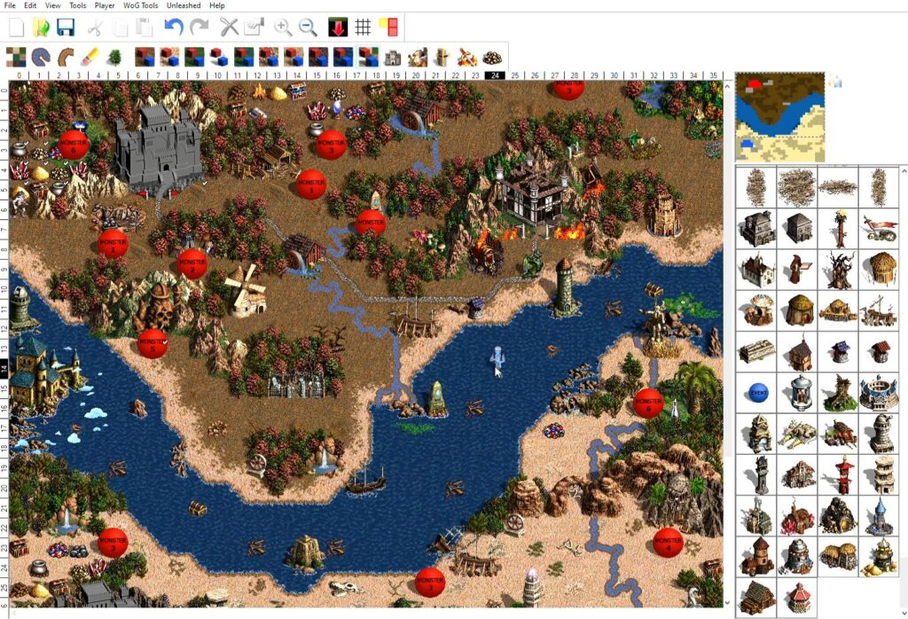 Mapmakers Heaven - Heroes 3 WoG Map Editor - Heroes 3.5: Wake of Gods ...