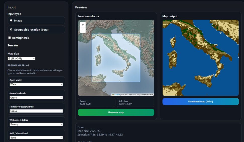 ImageToH3M – Turn Images into Heroes III maps - Heroes 3.5: Wake of ...