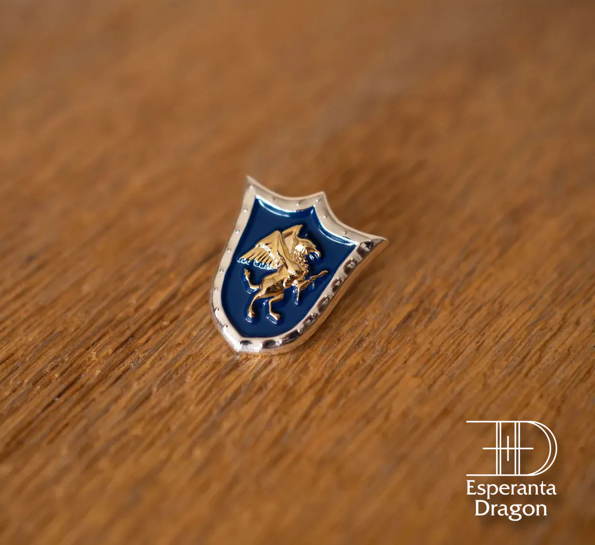 Preorder Heroes III metal griffin shield badge