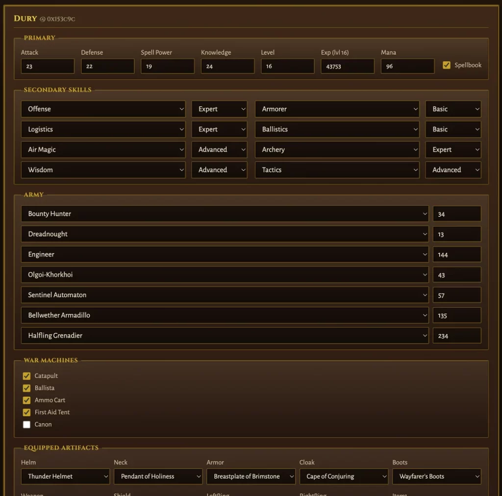 Savegame Editor