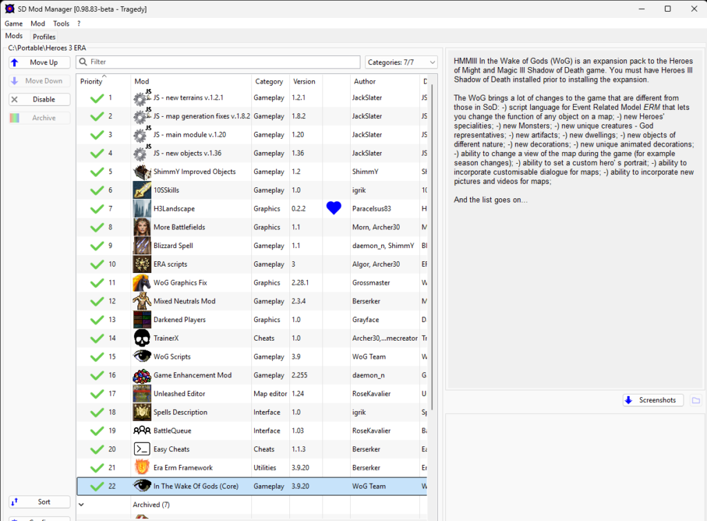 mod manager